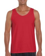 Gildan Ärmelloses Tank Top aus Baumwollmischgewebe, White S, G64200 – Bild 3