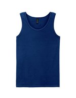 Gildan Ärmelloses Tank Top aus Baumwollmischgewebe – Navy