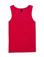 Gildan Ärmelloses Tank Top aus Baumwollmischgewebe – Red