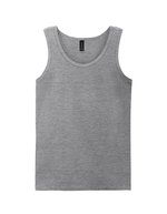 Gildan Ärmelloses Tank Top aus Baumwollmischgewebe, White S, G64200 – Sport Gris (Chine)