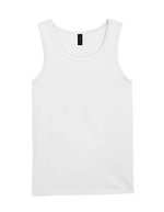 Gildan Ärmelloses Tank Top aus Baumwollmischgewebe – White