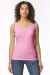 Gildan Softstyle® Damen Tank Top Baumwollmischung, Sport Grey (Heather) M, G64200L – Bild 3