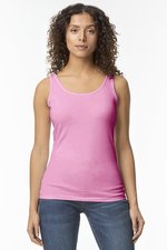 Gildan Softstyle® Damen Tank Top Baumwollmischung, Azalea S, G64200L – Bild 3