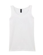 Gildan Softstyle® Damen Tank Top Baumwollmischung, Azalea S, G64200L – Blanc