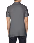 Gildan Softstyle® Piqué Polo with Button Placket, Sand L, G64800 – image 4
