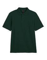 Gildan Softstyle® Piqué Polo mit Knopfleiste, White S, G64800 – Forest Green