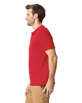 Gildan Softstyle® Piqué Polo with Button Placket, White S, G64800 – image 8