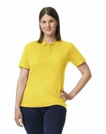 Gildan Piqué Polo mit Taillierung für Damen, White S, G64800L – Bild 3