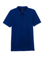 Gildan Piqué Polo mit Taillierung für Damen, White S, G64800L – Marine
