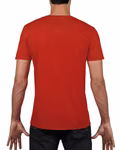 Gildan Softstyle V-Neck T-Shirt Baumwollmix, White S, G64V00 – immagine 4