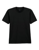 Gildan Softstyle® Midweight Adult T-Shirt White M (G65000), G65000 – Pitch Nero