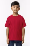 Gildan Softstyle Midweight Kids' T-Shirt Cotton Blend, White L (140/152), G65000K – image 3