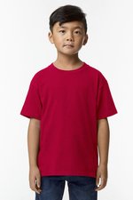 Gildan Softstyle Midweight Kinder T-Shirt Baumwollmischgewebe, White L (140/152), G65000K – Bild 3