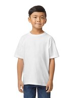 Gildan Softstyle Midweight Kinder T-Shirt Baumwollmischgewebe – White