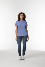 Gildan Softstyle® Midweight Damen T-Shirt tailliert, White S, G65000L – Bild 1