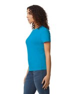 Gildan Softstyle® Midweight Damen T-Shirt tailliert, White S, G65000L – Bild 5