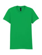 Gildan Softstyle® Midweight Damen T-Shirt tailliert, White S, G65000L – Irish Green