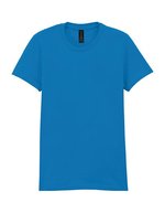 Gildan Softstyle® Midweight Damen T-Shirt tailliert, White S, G65000L – Sapphire
