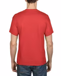 Gildan DryBlend® T-Shirt with Ribbed Collar, Red L, G8000 – image 4