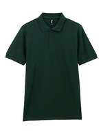 Gildan Hammer Piqué Polo mit Seitenschlitzen, White S, G85800 – Verde foresta