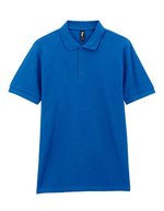 Gildan Hammer Piqué Polo mit Seitenschlitzen, White S, G85800 – Reale