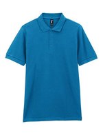Gildan Hammer Piqué Polo mit Seitenschlitzen, White S, G85800 – Zaffiro
