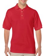 Gildan DryBlend® Poloshirt mit Knopfleiste, Navy XXL, G8800 – Bild 3