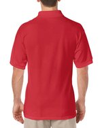 Gildan DryBlend® Poloshirt mit Knopfleiste, Navy XXL, G8800 – Bild 4