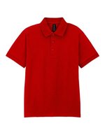 Gildan DryBlend® Poloshirt mit Knopfleiste, Navy XXL, G8800 – Rouge