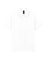 Gildan DryBlend® Poloshirt mit Knopfleiste, Navy XXL, G8800 – Blanc