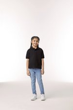 Gildan DryBlend® Polo für Kinder, klassischer Schnitt, White L (164), G8800K – Bild 1