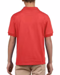 Gildan DryBlend® Polo für Kinder, klassischer Schnitt, White L (164), G8800K – Bild 3