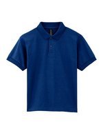 Gildan DryBlend® Polo für Kinder, klassischer Schnitt – Navy
