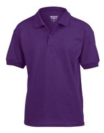 Gildan DryBlend® Polo für Kinder, klassischer Schnitt – Purple
