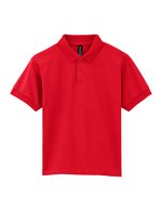 Gildan DryBlend® Polo für Kinder, klassischer Schnitt – Red