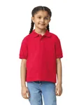 Gildan DryBlend® Polo für Kinder, klassischer Schnitt, White L (164), G8800K – Bild 3