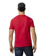 Gildan Gekämmtes Baumwoll T-Shirt, schmaler Schnitt, Baby Blue S, G980 – Bild 4