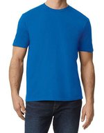Gildan Gekämmtes Baumwoll T-Shirt, schmaler Schnitt, Baby Blue S, G980 – Royal