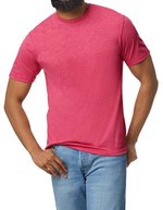Gildan Gekämmtes Baumwoll T-Shirt, schmaler Schnitt, Baby Blue S, G980 – True Red