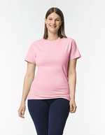 Gildan Hammer T-Shirt aus ringgesponnener Baumwolle, White M, GH000 – Light Pink