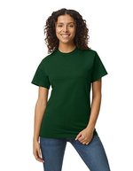 Gildan Hammer T-Shirt aus ringgesponnener Baumwolle, White M, GH000 – Sport Dark Green