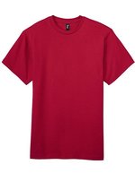 Gildan Hammer T-Shirt aus ringgesponnener Baumwolle, White M, GH000 – Sport Scarlet Red