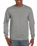 Gildan T-Shirt Manches Longues Hammer en Coton Filé à Anneau, Graphite Heather S, GH400 – image 3