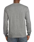 Gildan T-Shirt Manches Longues Hammer en Coton Filé à Anneau, Graphite Heather S, GH400 – image 4
