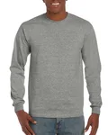 Gildan Langarmshirt Hammer aus ringgesponnener Baumwolle, White L, GH400 – Bild 3
