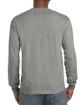 Gildan Langarmshirt Hammer aus ringgesponnener Baumwolle, White L, GH400 – Bild 4