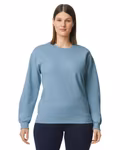 Gildan Midweight Fleece Crewneck Sweatshirt Baumwolle, Red M, GSF000 – image 3