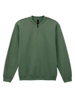 Felpa adulto Softstyle® Midweight Fleece 1/4 zip – Militare Verde
