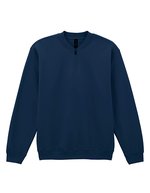 Felpa adulto Softstyle® Midweight Fleece 1/4 zip – Blu navy