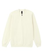 Felpa adulto Softstyle® Midweight Fleece 1/4 zip – Bianco sporco